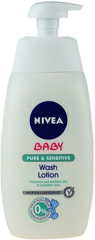 Fotografie Nivea Baby Pure&Sens Mycí gel 500 ml