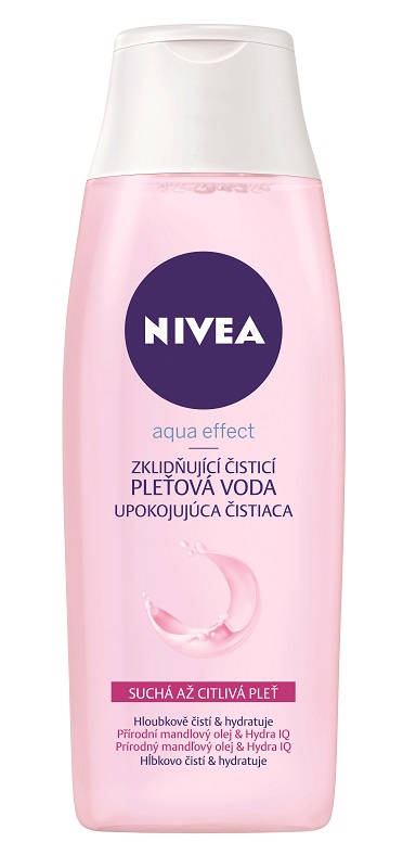 NIVEA Visage čistící pleťová voda suchá/citlivá pleť 200ml
