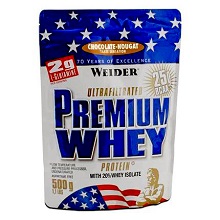 WEIDER Premium Whey, Vanilka-karamel 500 g