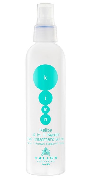 E-shop Kallos Pečující keratinová maska ve spreji 14 v 1 KJMN (14 in 1 Keratin Hair Treatment Spray) 200 ml