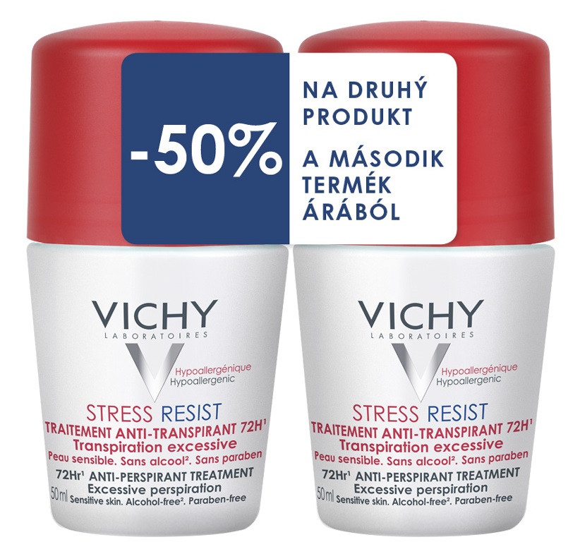 Vichy DEO roll-on DUO StressResist 2 x 50 ml