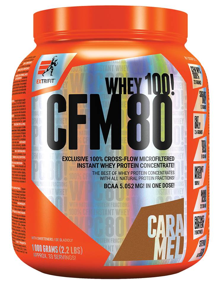 EXTRIFIT CFM Instant Whey 80 1000 g karamel