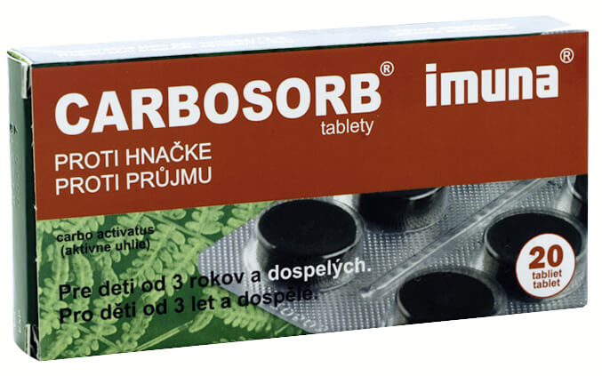 CARBOSORB 320 mg 20 tablet