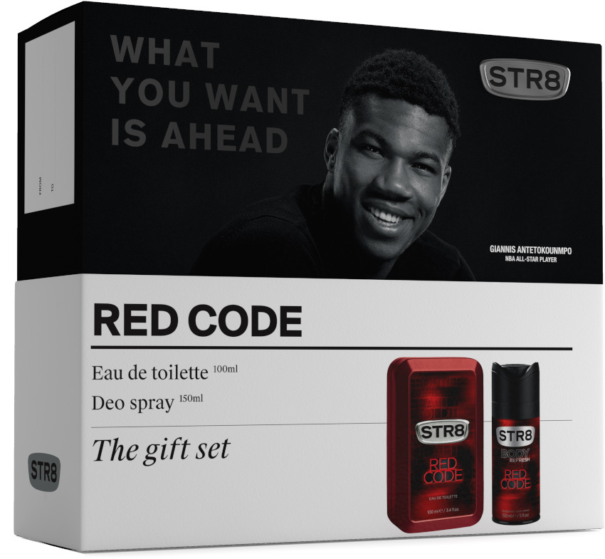 EDT 100 ml a deodorant ve spreji 150 ml