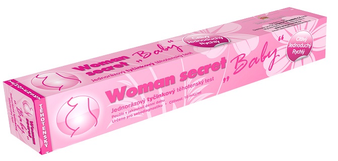 WOMAN SECRET Těhotenský test BABY tyčinkový