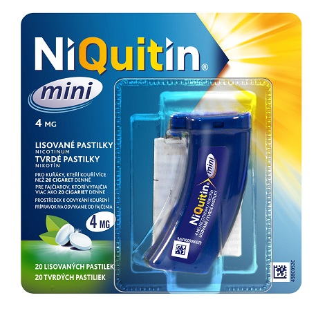 NIQUITIN mini 4 mg 20 pastilek