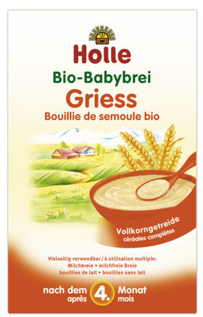 Holle Bio krupičná kaša 250 g