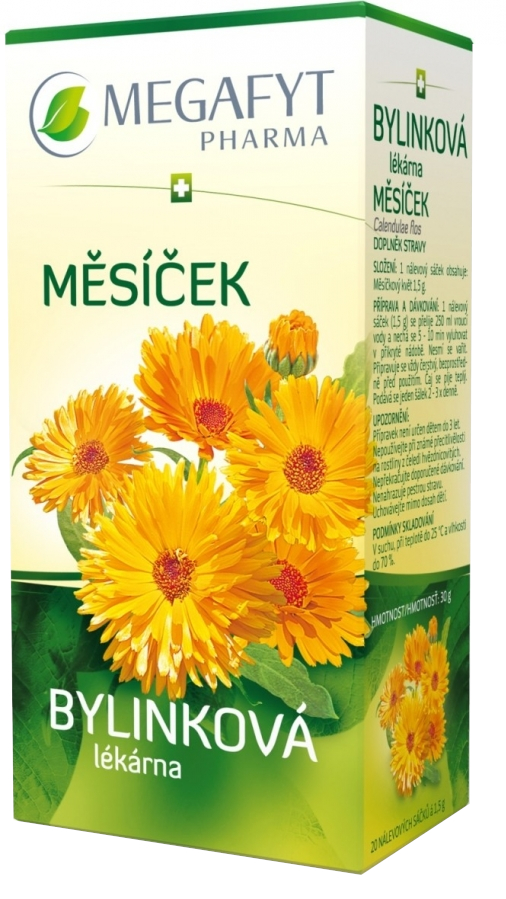 Megafyt Bylinková lékárna Měsíček sáčky 20 x 1.5 g