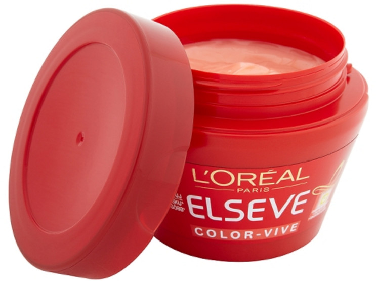 Fotografie L'ORÉAL PARIS ELSEVE LOREAL Color-Vive maska s ochrannou péčí na barvené vlasy 300 ml