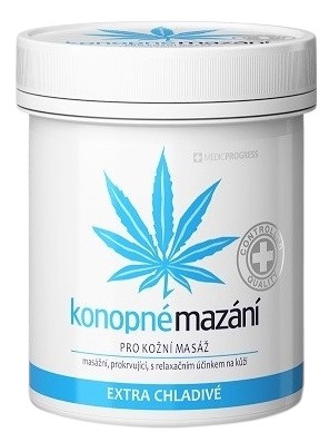 E-shop Medicprogress Konopné mazání Extra chladivé 250 ml