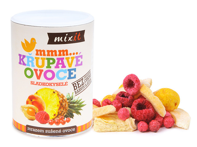 Křupavé ovoce - sladkokyselé