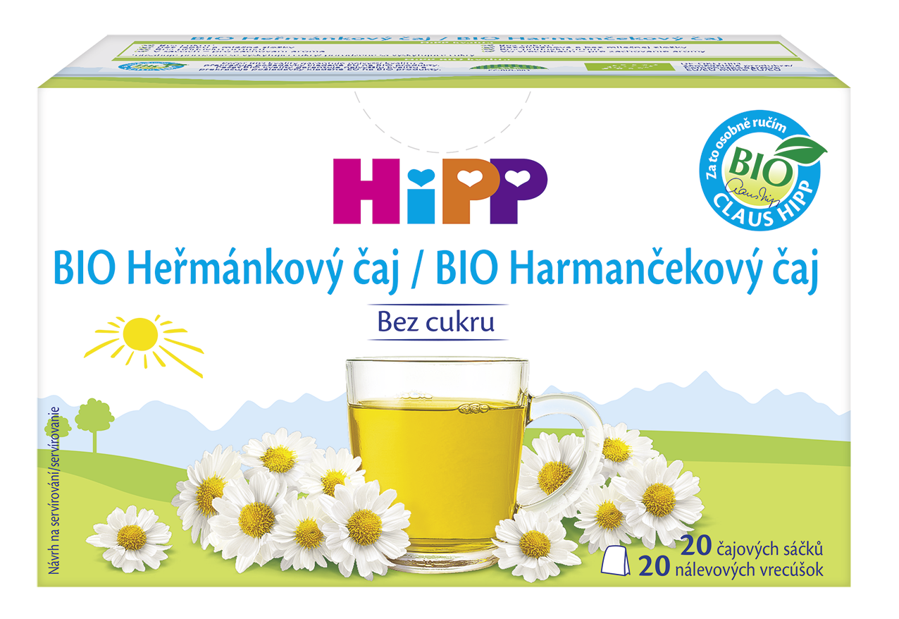 HIPP BIO Heřmánkový čaj 20 ks