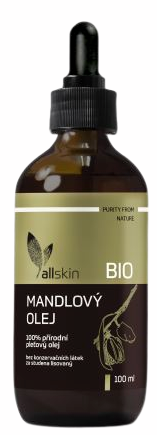 Fotografie ALLSKIN Mandlový olej BIO 100 ml