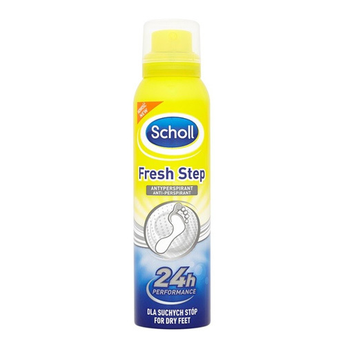 Fotografie Scholl Antiperspirant na nohy ve spreji Fresh Step 150 ml