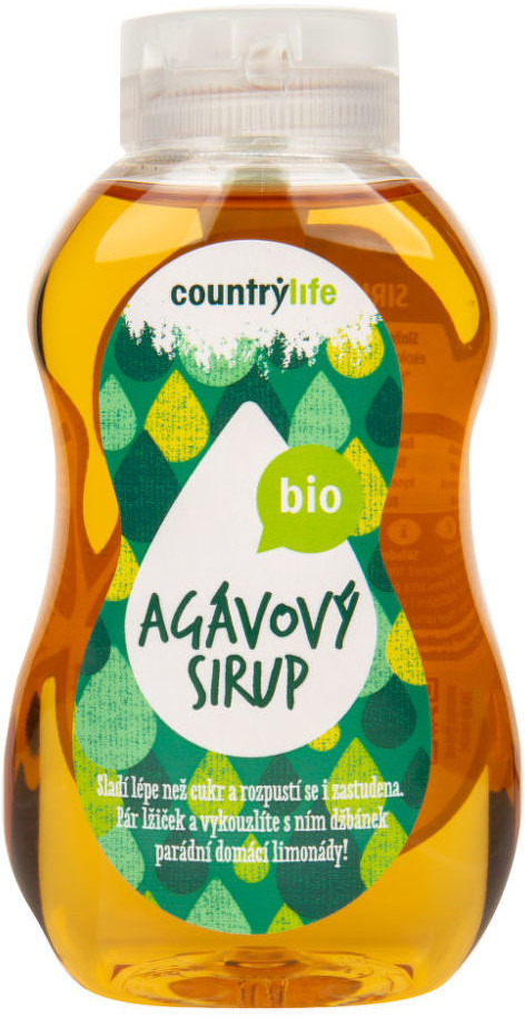 Country Life Sirup agávový BIO 250 ml