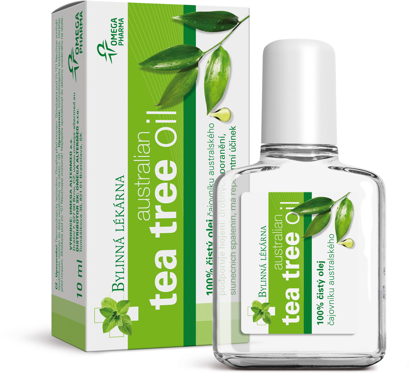 Fotografie ALTERMED Australian Tea Tree Oil 100% 10ml Omega Pharma