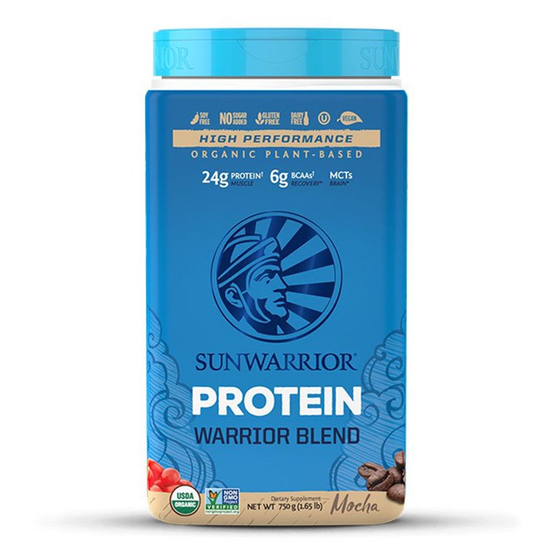 SUNWARRIOR Protein Blend BIO moka 750 g
