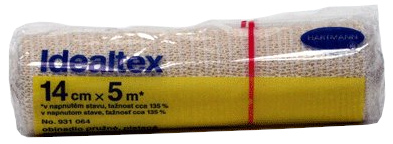 Fotografie HARTMANN Obinadlo pružné Idealtex 14 cm x 5 m