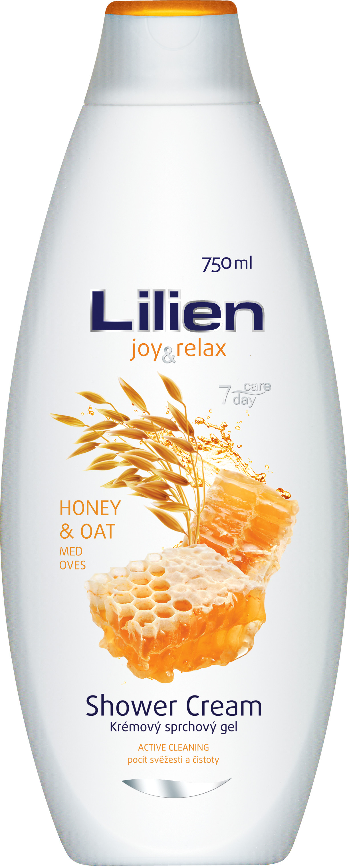 Levně Lilien shower cream Honey&Oat 750 ml