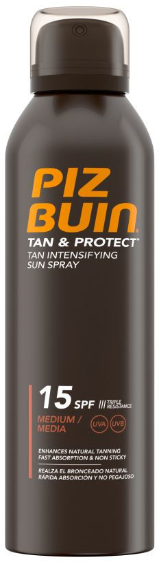 Piz Buin Tan & Protect Tan Intensifying Sun Spray SPF15 150 ml