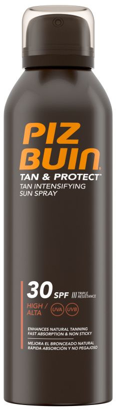 Fotografie PIZ BUIN Tan & Protect Tan Intensifying Sun Spray SPF30 150 ml hydratační sprej na opalování pro ženy Piz Buin