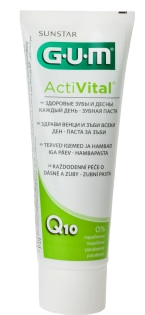 Levně Gum ActiVital s Q10 Zubní pasta 75 ml