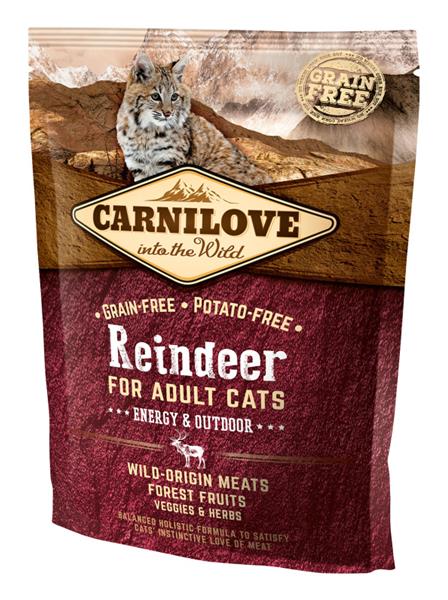 Fotografie CARNILOVE cat ADULT reindeer - 2 x 6kg Carnilove