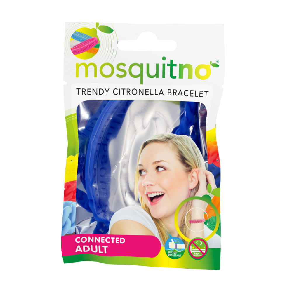 MOSQUITNO Náramek s citronellovou vůní dospělí