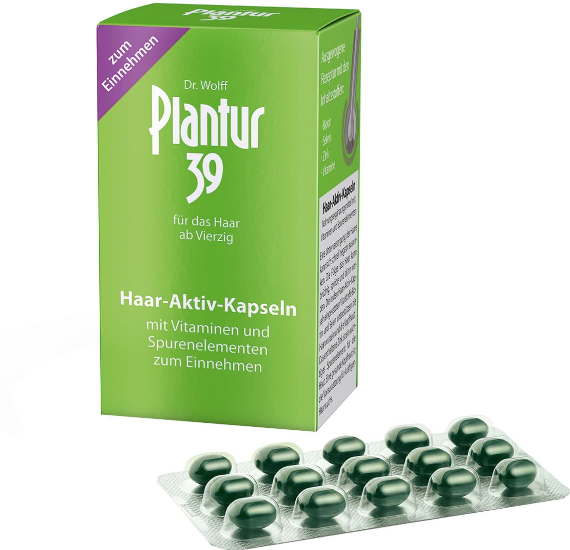 E-shop Plantur 39 Aktivní kapsle pro vlasy 60 kapslí