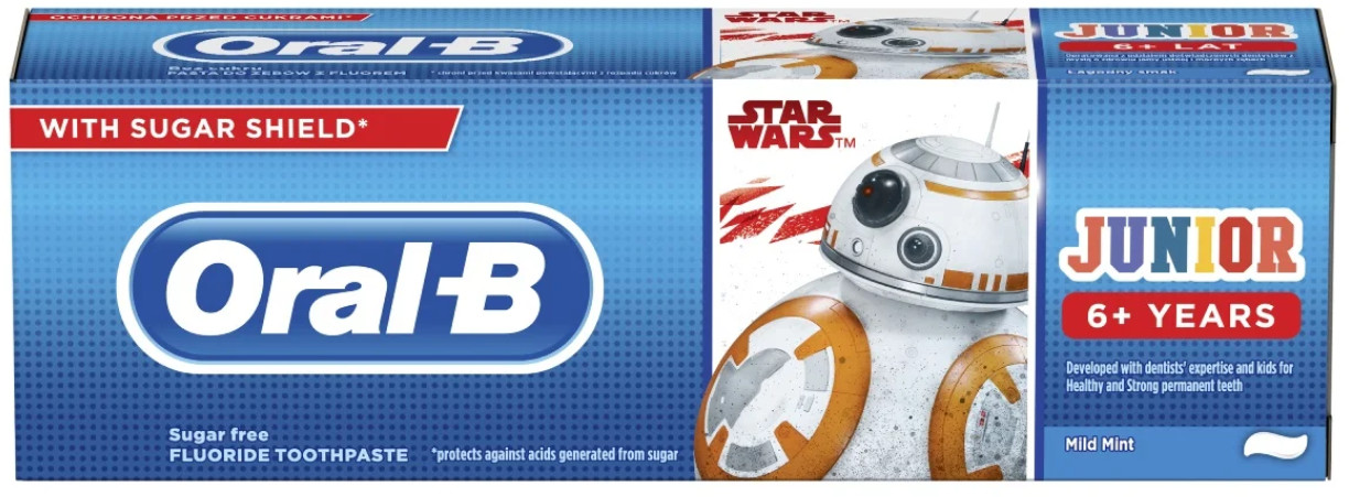 Levně Oral-B Zubní pasta Star Wars 75 ml