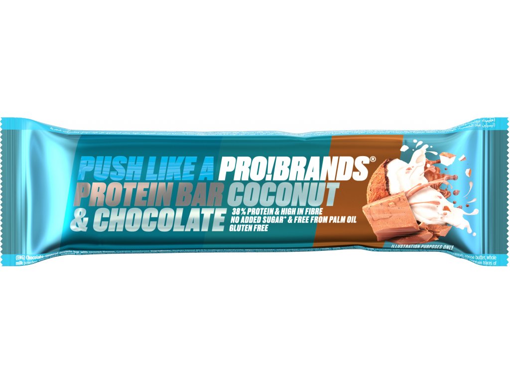 PROTEINPRO 50% Proteinová tyčinka kokos 45 g