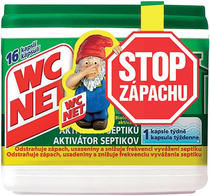 Fotografie WC NET Aktivátor septiků 16 ks