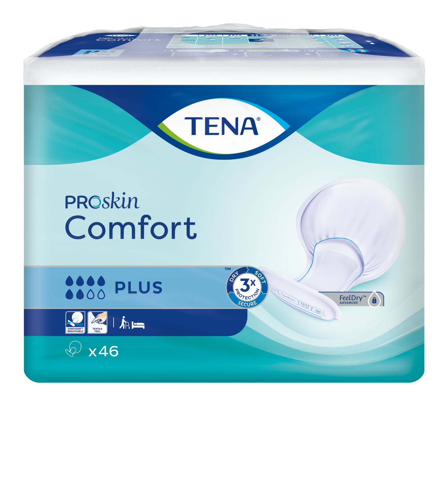 TENA Comfort Plus Inkontinenční plena 46 ks