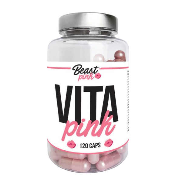 E-shop GymBeam BeastPink Multivitamin Vita Pink 120 kapslí 120 ks