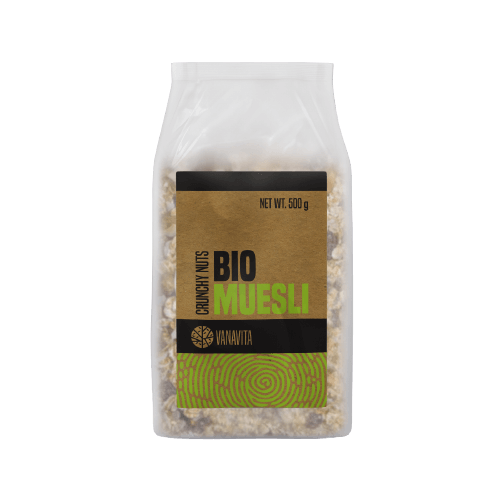 VANAVITA Bio Musli crunchy nuts 500 g
