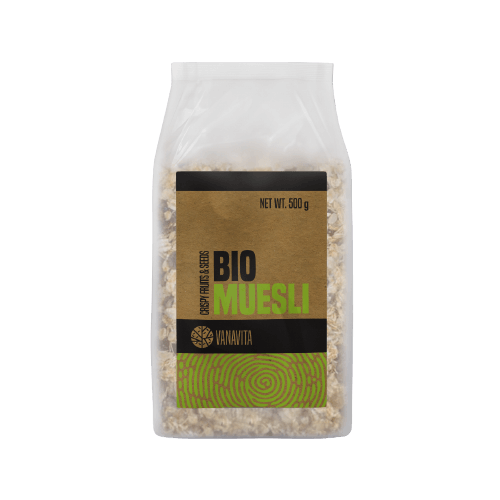 VanaVita Bio Musli crispy fruits&seeds 500 g