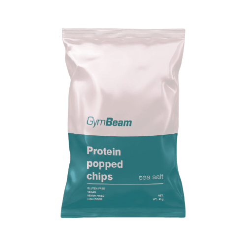 GymBeam Proteinové čipsy mořská sůl 40 g
