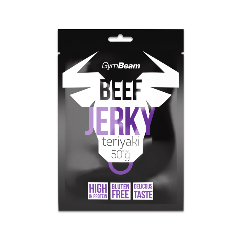 GymBeam Beef Jerky teriyaki 50 g
