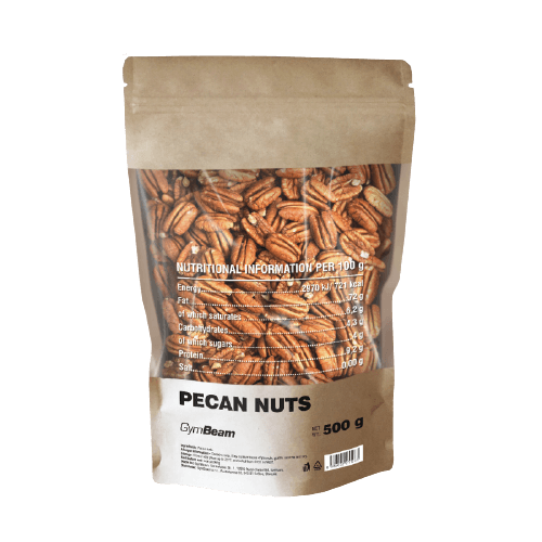 Fotografie GymBeam Pekanové ořechy 500 g