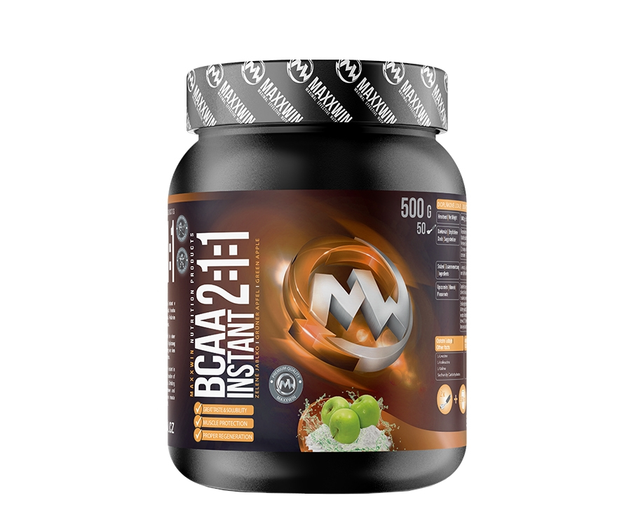 Maxxwin BCAA 2:1:1 Instant zelené jablko 500 g