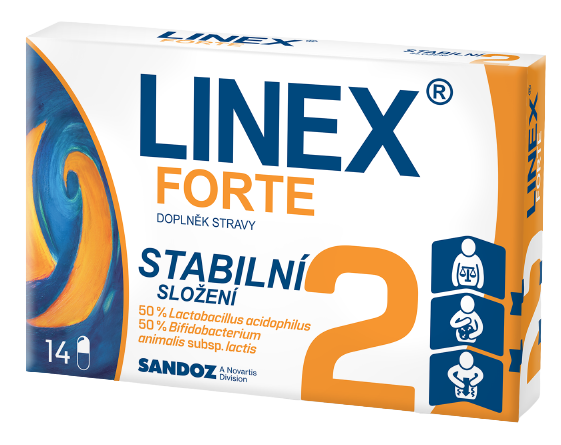 Linex Forte 14 tvrdých kapsúl
