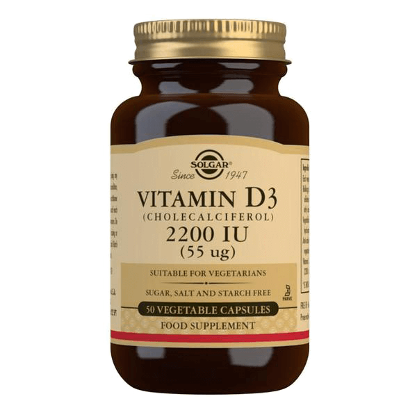 E-shop Solgar Vitamín D3 2200 IU 50 kapslí