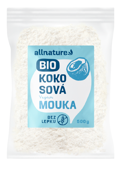 Fotografie ALLNATURE Bio kokosová mouka 500 g