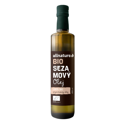 Fotografie Allnature BIO Sezamový olej 250 ml