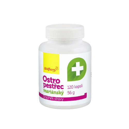Wolfberry Ostropestřec mariánský 120 kapslí