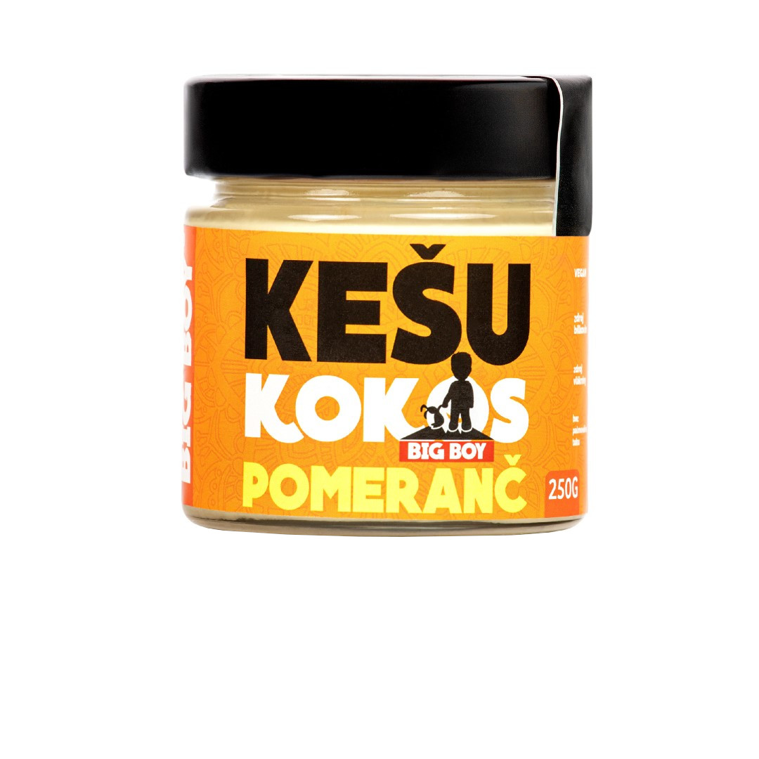 Kešu kokos pomeranč