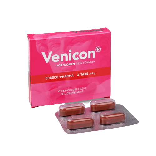 COBECO Afrodiziakální tablety Venicon Women 4 ks
