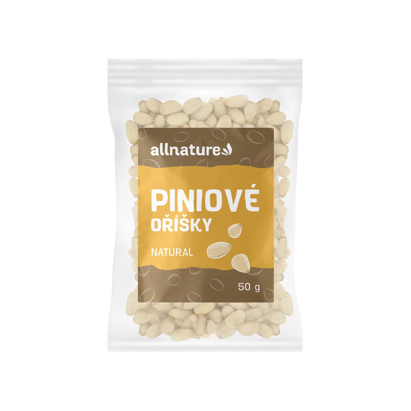 Fotografie Allnature Piniové oříšky 50 g Allnature A132:z57998