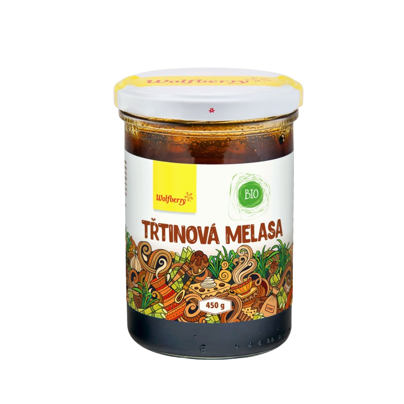 Wolfberry Třtinová melasa BIO 450 g