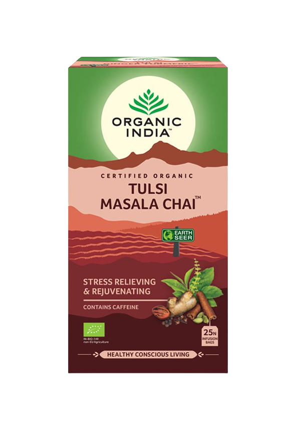ORGANIC INDIA Tulsi Masala BIO sáčky 25 ks